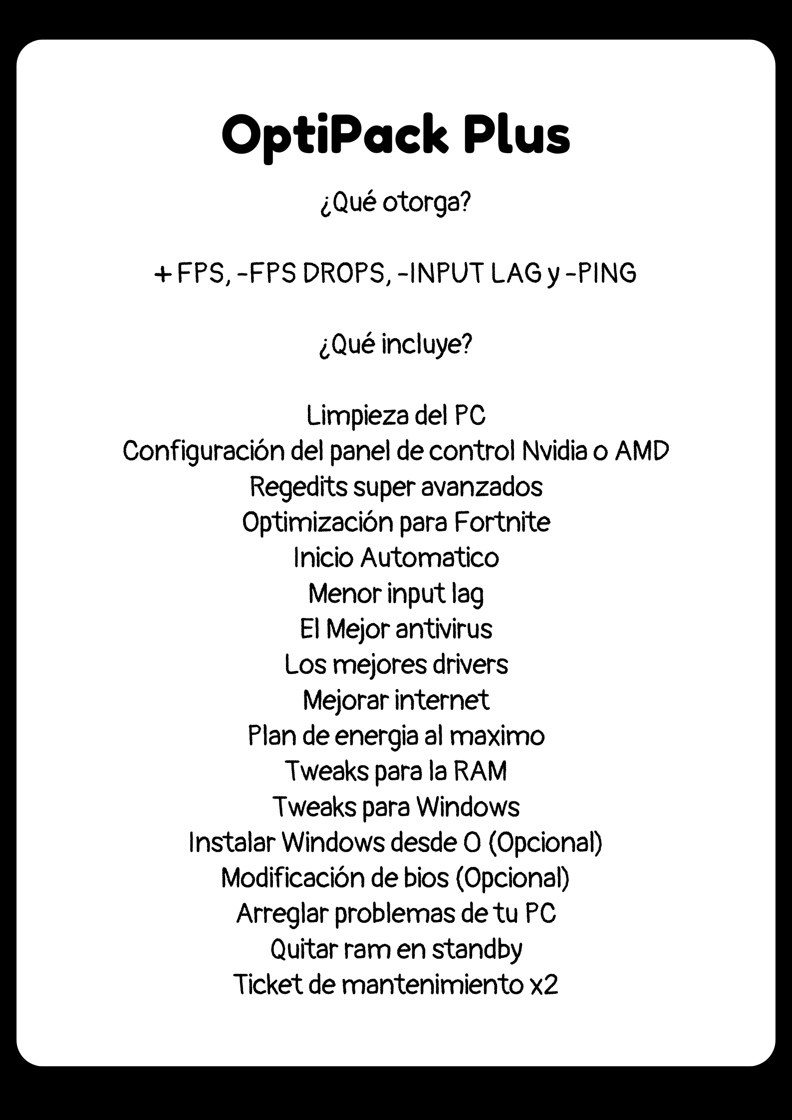 OptiPack Plus